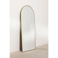 Miroir Mural En Métal Belm SKLUM Fer - Or -Miroir Soldes Boutique 39377802 3