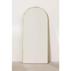 Miroir Mural En Métal Belm SKLUM Fer - Or -Miroir Soldes Boutique 39377802 4