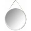 Paris Prix - Miroir Mural Rond "ultima" 49cm Blanc