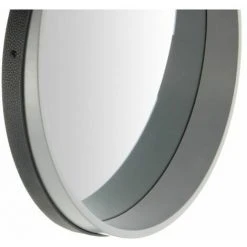 Paris Prix - Miroir Mural Rond "ultima" 49cm Gris -Miroir Soldes Boutique 39381818 3
