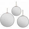 ATMOSPHERA, CRÉATEUR D'INTÉRIEUR Lot De 3 Miroirs Lilou - Noir -Miroir Soldes Boutique 39676347 1