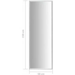 ASUPERMALL Miroir Argente 150x50 Cm 11 ASUPERMALL Miroir Argente 150x50 Cm -Miroir Soldes Boutique 39745247 5