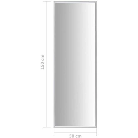 ASUPERMALL Miroir Argente 150x50 Cm 7 ASUPERMALL Miroir Argente 150x50 Cm – Image 5