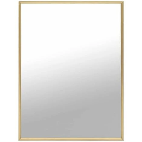 ASUPERMALL Miroir Dore 80x60 Cm 3 ASUPERMALL Miroir Dore 80x60 Cm