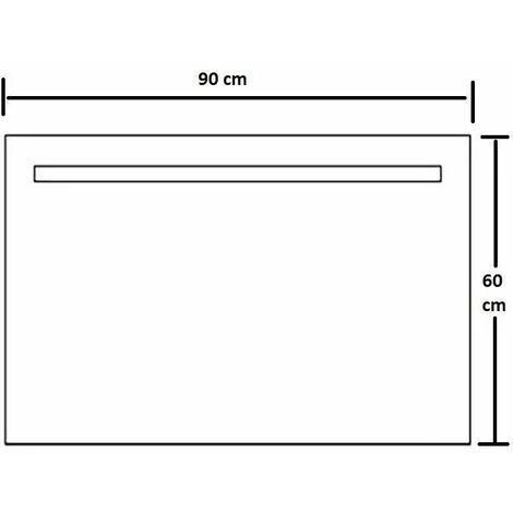 Miroir Rétro-éclairé Avec Lumières LED Feridras 178402 | Miroir - Miroir 4 Miroir Rétro-éclairé Avec Lumières LED Feridras 178402 | Miroir - Miroir – Image 2