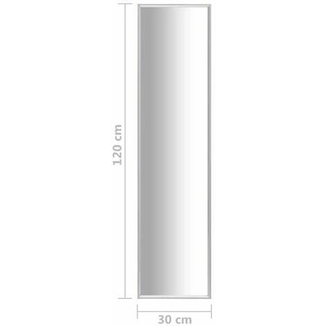 ASUPERMALL Miroir Argente 120x30 Cm 7 ASUPERMALL Miroir Argente 120x30 Cm – Image 5