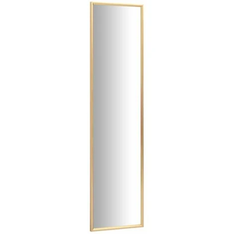ASUPERMALL Miroir Dore 120x30 Cm 4 ASUPERMALL Miroir Dore 120x30 Cm – Image 2