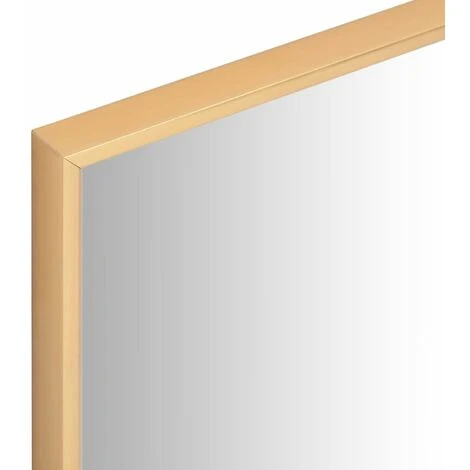 ASUPERMALL Miroir Dore 120x30 Cm 5 ASUPERMALL Miroir Dore 120x30 Cm – Image 3