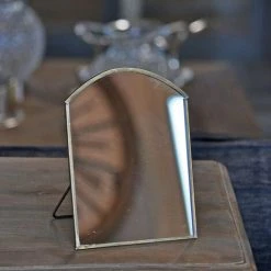 CHEHOMA Petit Miroir Fenêtre 18x13x8cm - Patiné