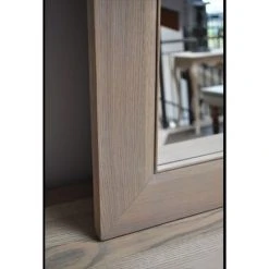 SIGNATURE Miroir Chêne Rectangle 100x75cm - Naturel -Miroir Soldes Boutique 39890164 3