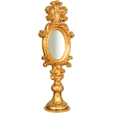 BISCOTTINI MADE IN ITALY MIROIR EN BOIS AVEC FINITION FEUILLE D'OR ANTIQUE 3 BISCOTTINI MADE IN ITALY MIROIR EN BOIS AVEC FINITION FEUILLE D'OR ANTIQUE
