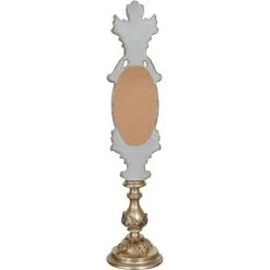 BISCOTTINI MADE IN ITALY MIROIR DE COMPTOIR EN BOIS AVEC FINITION FEUILLE D'ARGENT ANTIQUE 11 BISCOTTINI MADE IN ITALY MIROIR DE COMPTOIR EN BOIS AVEC FINITION FEUILLE D'ARGENT ANTIQUE -Miroir Soldes Boutique 40265799 5