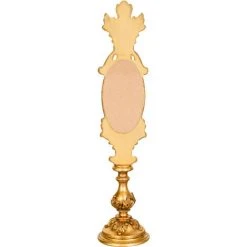 BISCOTTINI MADE IN ITALY MIROIR EN BOIS AVEC FINITION FEUILLE D'OR ANTIQUE -Miroir Soldes Boutique 40265803 5