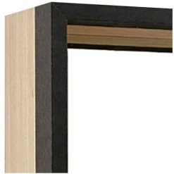 CEANOTHE Set De 3 Miroirs étagères En Bois - Noir 9 CEANOTHE Set De 3 Miroirs étagères En Bois - Noir -Miroir Soldes Boutique 40456683 4