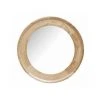 CHEHOMA Miroir Rond Bois Clair - D100cm - Bois -Miroir Soldes Boutique 40526911 1