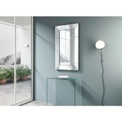 LES TENDANCES Miroir Mural Design Horizontal Ou Vertical Rozia 70x120 Cm -Miroir Soldes Boutique 40645494 3