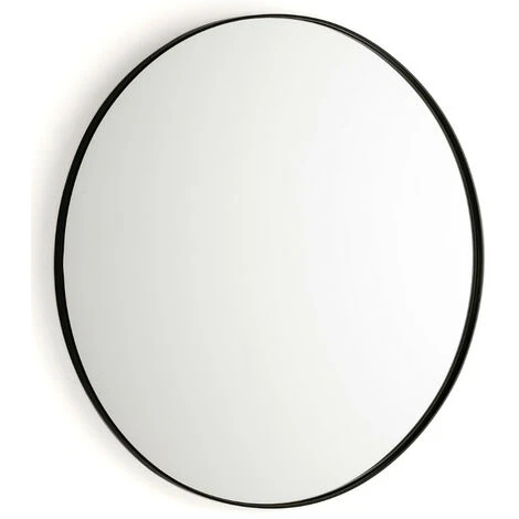 LES TENDANCES Miroir Mural Rond Métal Noir Ola 3 LES TENDANCES Miroir Mural Rond Métal Noir Ola