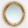 LES TENDANCES Miroir Mural Rond Métal Doré Rary -Miroir Soldes Boutique 40688333 1