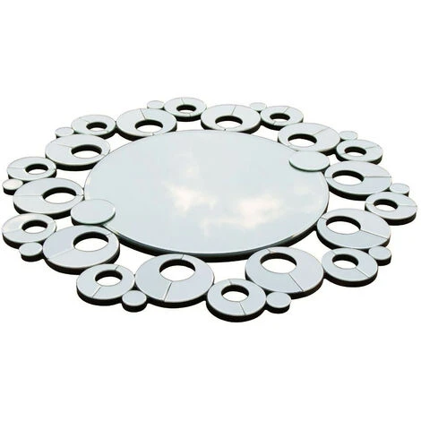 LES TENDANCES Miroir Mural Rond Style Baroque Barko 80 Cm 5 LES TENDANCES Miroir Mural Rond Style Baroque Barko 80 Cm – Image 3