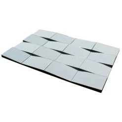 LES TENDANCES Miroir Mural Original Et Design Nokazo 80x120 Cm -Miroir Soldes Boutique 40720204 4