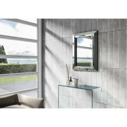 LES TENDANCES Miroir Mural Design Caniza 60x80 Cm 8 LES TENDANCES Miroir Mural Design Caniza 60x80 Cm -Miroir Soldes Boutique 40720893 3