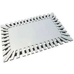 LES TENDANCES Miroir Mural Original Et Design Yaky 80x120 Cm -Miroir Soldes Boutique 40721212 4