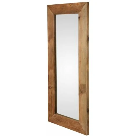CDA Miroir En Pin Recyclé 180 Cm - Naturel Foncé 4 CDA Miroir En Pin Recyclé 180 Cm - Naturel Foncé – Image 2