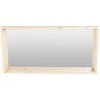 CDA Miroir Pin Massif 90 X 65 Cm Chamonix - Naturel -Miroir Soldes Boutique 41020102 1