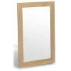 LES TENDANCES Miroir Mural Bois Plaqué Chêne Zooka 2 LES TENDANCES Miroir Mural Bois Plaqué Chêne Zooka -Miroir Soldes Boutique 41345027 1