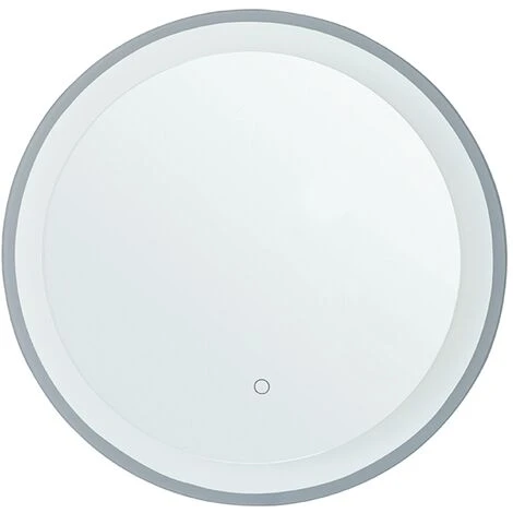 BELIANI Miroir En Verre Argenté 58x58 - Argenté 3 BELIANI Miroir En Verre Argenté 58x58 - Argenté