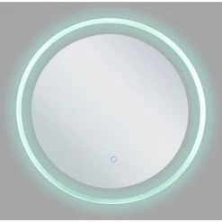 BELIANI Miroir En Verre Argenté 58x58 - Argenté 9 BELIANI Miroir En Verre Argenté 58x58 - Argenté -Miroir Soldes Boutique 41402670 4