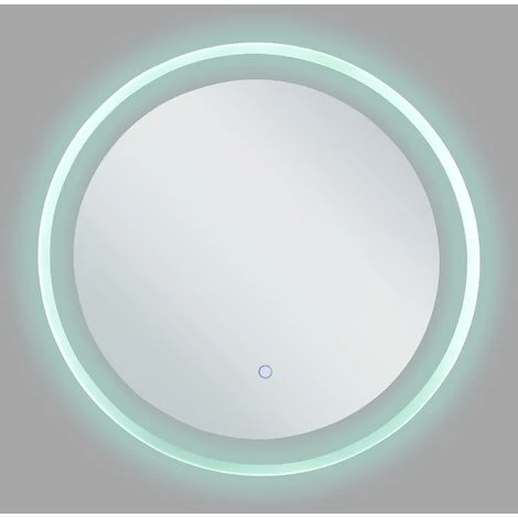 BELIANI Miroir En Verre Argenté 58x58 - Argenté 6 BELIANI Miroir En Verre Argenté 58x58 - Argenté – Image 4