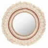 ATMOSPHERA, CRŽATEUR D'INTŽRIEUR Miroir Mural Rond Design "Wonderly" 40cm Beige -Miroir Soldes Boutique 41427828 1