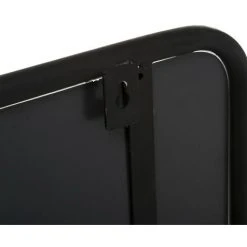 Miroir Avec Patères Et étagère Filo 5five - Naturel - Naturel Et Noir -Miroir Soldes Boutique 41609982 3