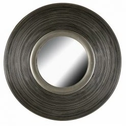 BRIO Miroir Rond Eden Silver 56 Cm - Argent