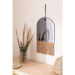 Miroir Mural En Métal Julen SKLUM Polyester - Gris 8 Miroir Mural En Métal Julen SKLUM Polyester - Gris -Miroir Soldes Boutique 42056270 2