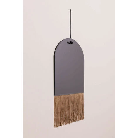 Miroir Mural En Métal Julen SKLUM Polyester - Gris 5 Miroir Mural En Métal Julen SKLUM Polyester - Gris – Image 3