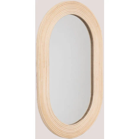 Miroir Mural En MDF Merki SKLUM MDF - Marron Naturel 3 Miroir Mural En MDF Merki SKLUM MDF - Marron Naturel