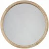 ATMOSPHERA, CRÉATEUR D'INTÉRIEUR Miroir Rond Scandi Naturel D50 - Beige -Miroir Soldes Boutique 42213826 1