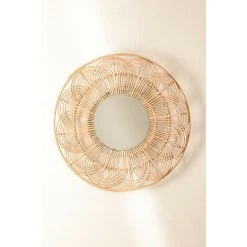 Miroir Rond En Rotin (Ø60 Cm) Corent SKLUM Rotin - NATUREL 10 Miroir Rond En Rotin (Ø60 Cm) Corent SKLUM Rotin - NATUREL -Miroir Soldes Boutique 42473384 4