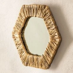 Miroir Mural Edmond SKLUM Herbe Marine - NATUREL