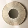 Miroir Mural Rond En Macramé (Ø60 Cm) Faustin SKLUM Macramé - Beige Crème -Miroir Soldes Boutique 42612729 1