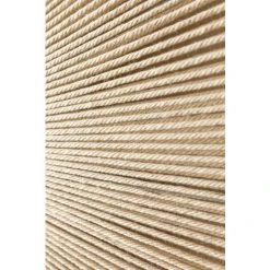 Miroir Mural Rond En Macramé (Ø60 Cm) Faustin SKLUM Macramé - Beige Crème -Miroir Soldes Boutique 42612729 5