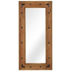 ASUPERMALL Miroir Bois D'acacia Massif 50 X 110 Cm 9 ASUPERMALL Miroir Bois D'acacia Massif 50 X 110 Cm -Miroir Soldes Boutique 42732780 3