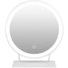 DAZHOM Miroir De Maquillage Tricolore Cadre Blanc R��glable Miroir De Maquillage Rond -40 * 40cm - White -Miroir Soldes Boutique 42741802 1