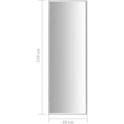 YOUTHUP Miroir Argenté 150x50 Cm - Argent -Miroir Soldes Boutique 42815222 5