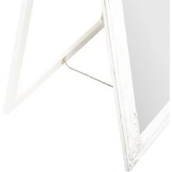 Miroir Sur / Pied Bois 172 X 62 Cm - Atmosphera - Blanc 7 Miroir Sur / Pied Bois 172 X 62 Cm - Atmosphera - Blanc -Miroir Soldes Boutique 42850558 3