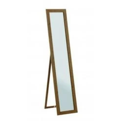 Miroir Psyché Coloris Chêne - L 34 X P 47 X H 156 Cm -PEGANE-