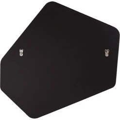 BELIANI Miroir En Métal Argenté 54x52 - Argenté -Miroir Soldes Boutique 42884602 4