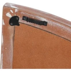 WOMO DESIGN Miroir Mural Ronde Ø 120 Cm En Bois De Manguier Fait à La Main Design Unique -Miroir Soldes Boutique 43000841 3